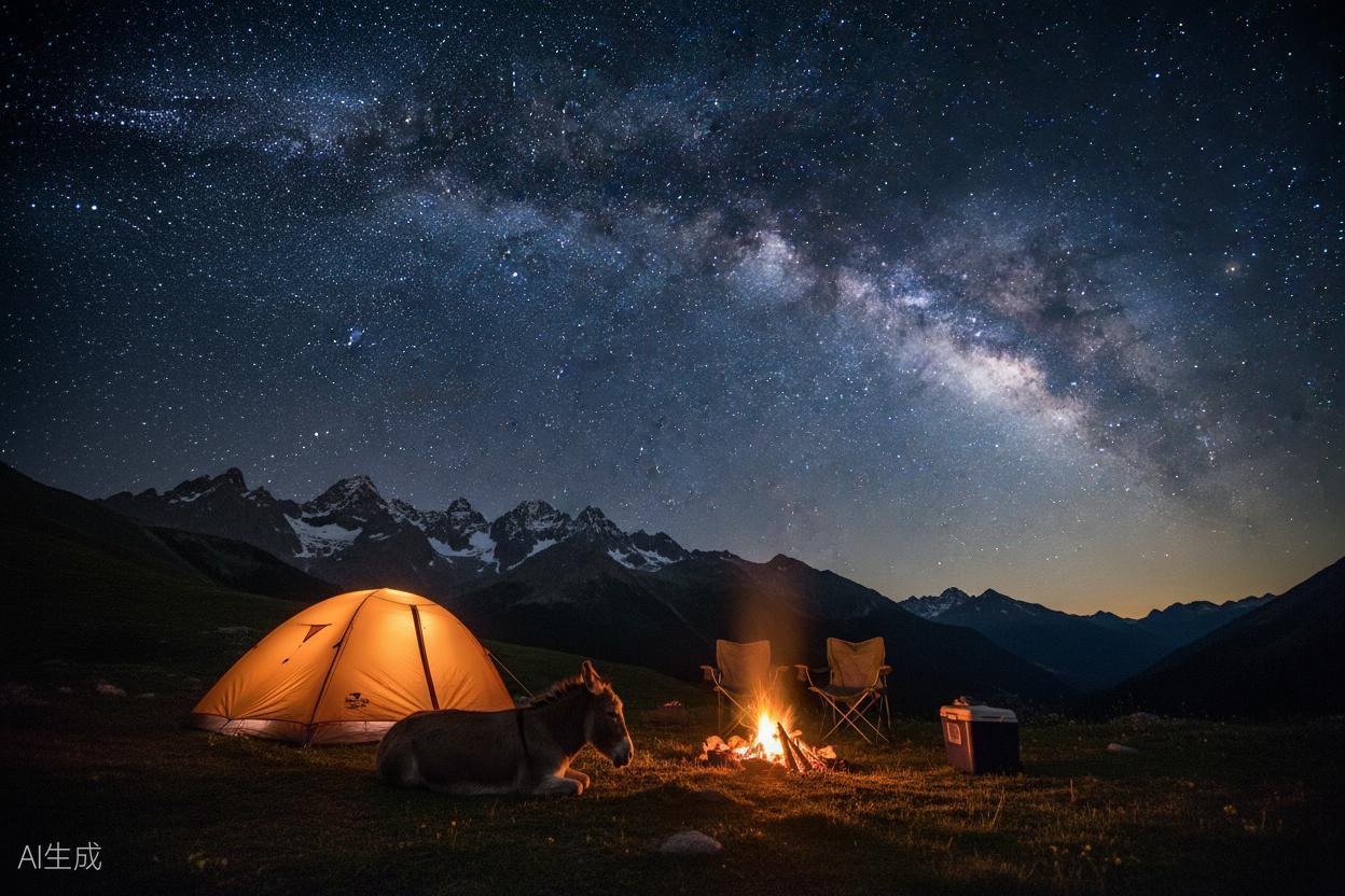 Bivouac sous les etoiles
